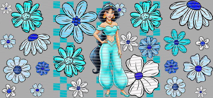 16oz Disney style-D-2072